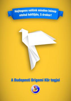 Origami foglalkozás Budapesten