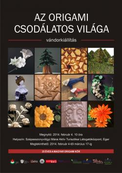 Az origami csodálatos világa vándorkiállítás Székesfehérváron