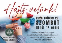 Origami világnapok 2024 - Hajts velünk!