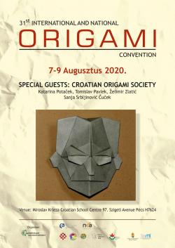 31st International and National Origami Meeting - 2020. Pécs - CANCELLED