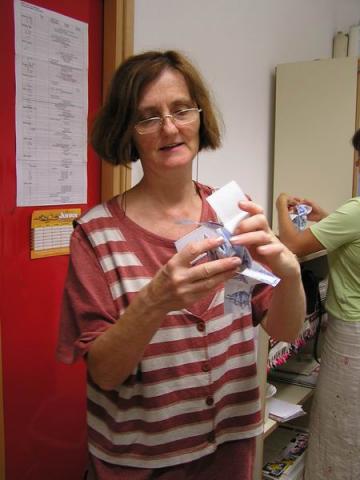 Orient Enikő Mieke Legius foglalkozásán