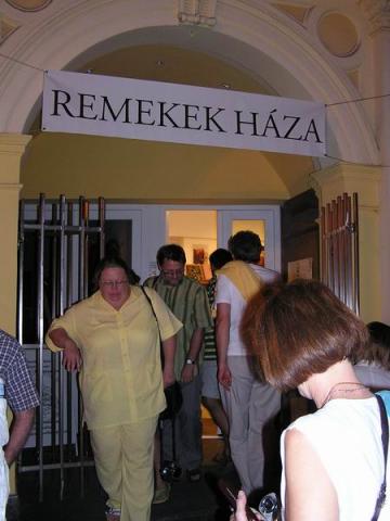 A könyvkötészeti bemutató helyszíne