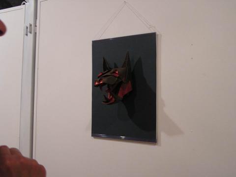 Zsebe József: Kutyafej maszk