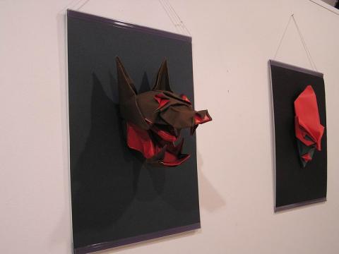 Zsebe József: Kutyafej maszk